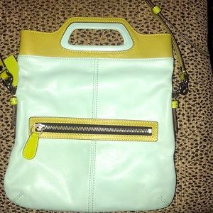 COACH Large Leather Crossbody Bag never used